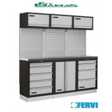 ARREDAMENTO MODULARE PER OFFICINA FERVI ART. A008N